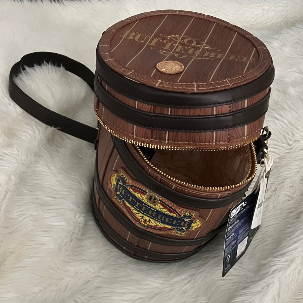 Harry Potter Brown Barrel-Shaped Butter Beer Bag